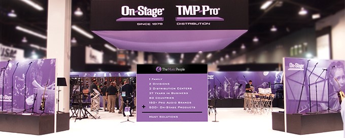 NAMM 2017 On-Stage Booth