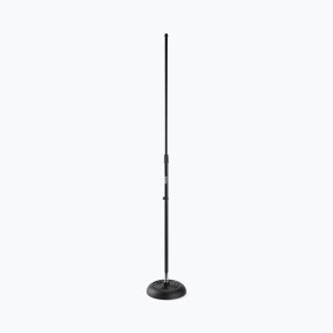 Quarter-Turn Round-Base Mic Stand