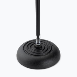 Quarter-Turn Round-Base Mic Stand