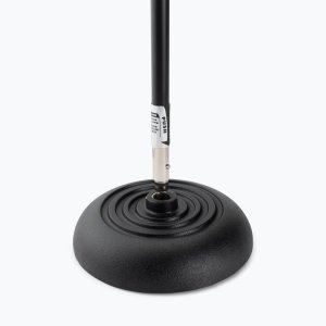 Quarter-Turn Round-Base Mic Stand