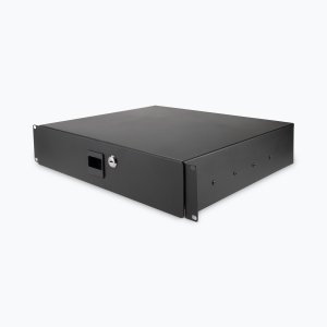 2U Locking Rack Drawer