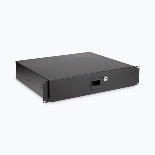 2U Locking Rack Drawer