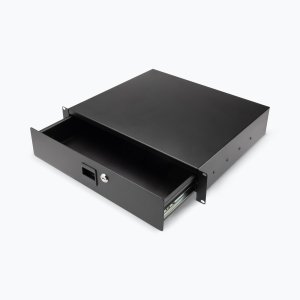 2U Locking Rack Drawer