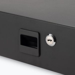 2U Locking Rack Drawer