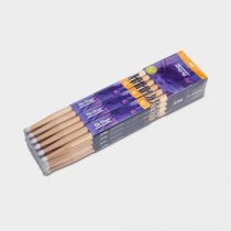 Maple Drum Sticks (2B, Nylon Tip, 12pr)