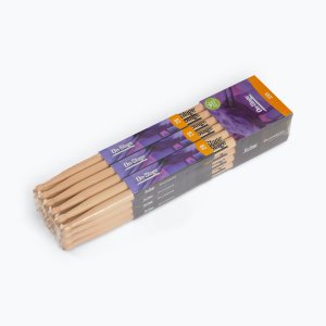 Maple Drum Sticks (2B, Wood Tip, 12pr)