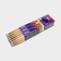 Maple Drum Sticks (5A, Nylon Tip, 12pr)