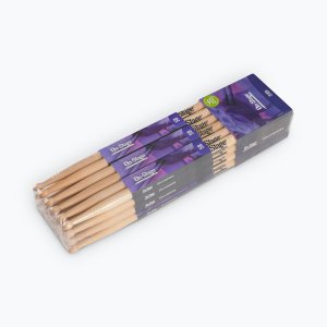Maple Drum Sticks (5B, Wood Tip, 12pr)