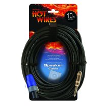 Speakon Cable with Neutrik Connectors (10', NL2-QTR)