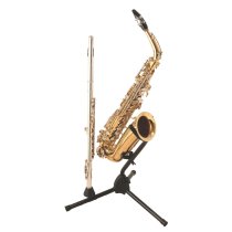 Alto/Tenor Saxophone Stand with Flute Peg