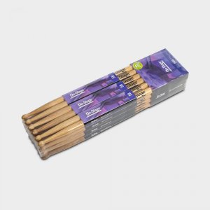 Hickory Drum Sticks (5B, Wood Tip, 12pr)