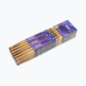 Hickory Drum Sticks (5B, Wood Tip, 12pr)