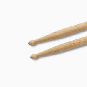 Hickory Drum Sticks (5B, Wood Tip, 12pr)