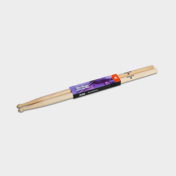 Maple Drum Sticks (5A, Wood Tip, 12pr)