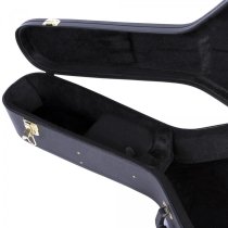 Hardshell Molded Shallow-Body Acoustic Guitar Case