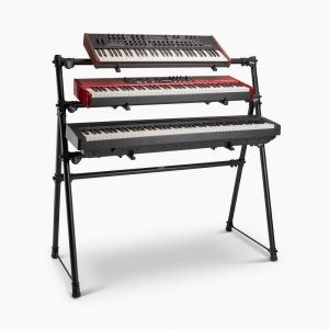 Three-Tier A-Frame Keyboard Stand
