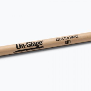 Maple Drum Sticks (SD1, Round Tip, 12 pr)