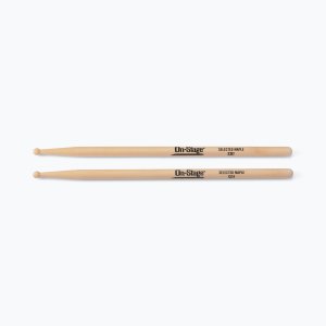 Maple Drum Sticks (SD1, Round Tip, 12 pr)