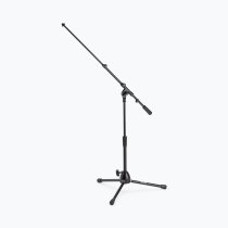 Kick Drum Mic Stand with Tripod Base and Telescoping Boom Arm