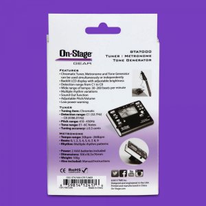 Chromatic Tuner/Metronome/Tone Generator