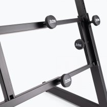 Folding-Z Keyboard Stand with Second Tier