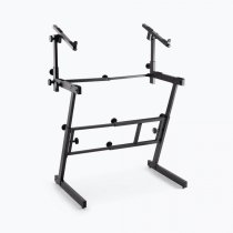 Folding-Z Keyboard Stand with Second Tier
