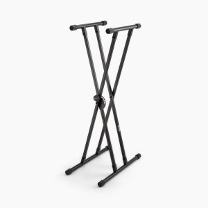 Double-X Bullet Nose Keyboard Stand with Lok-Tight Construction