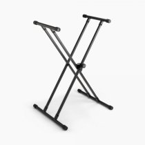 Double-X Bullet Nose Keyboard Stand with Lok-Tight Construction