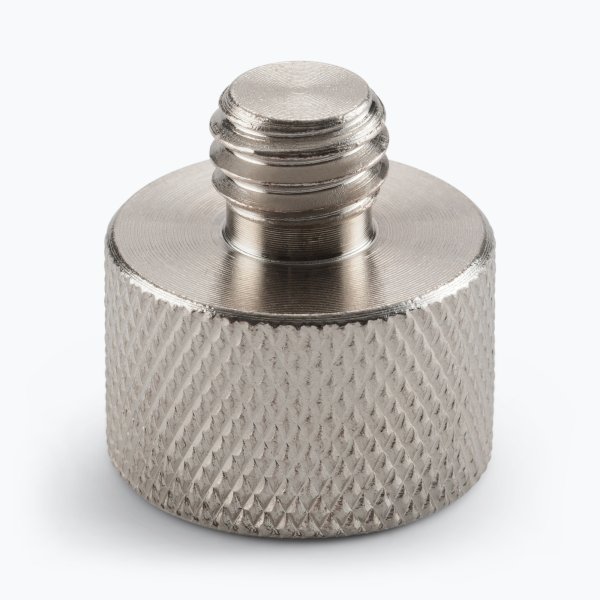 3/8" Male to 5/8" Female Mic Screw Adapter
