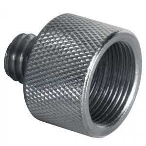 3/8" Male to 5/8" Female Mic Screw Adapter