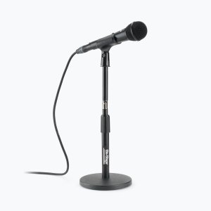 Adjustable Desktop Mic Stand with Rocker-Lug