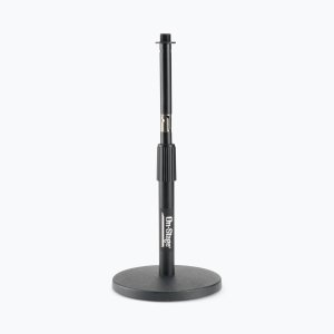 Adjustable Desktop Mic Stand with Rocker-Lug