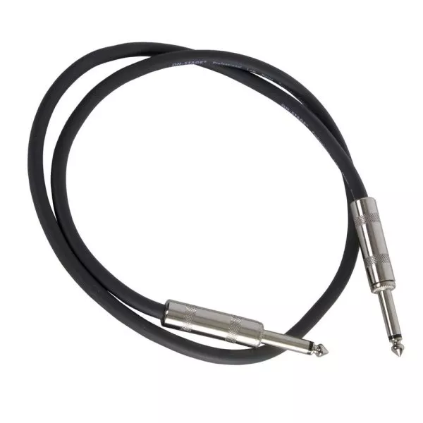 OnStage Speaker Cable (3', QTRQTR) OnStage
