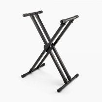 ERGO-LOK Double-X Keyboard Stand with Lok-Tight Construction