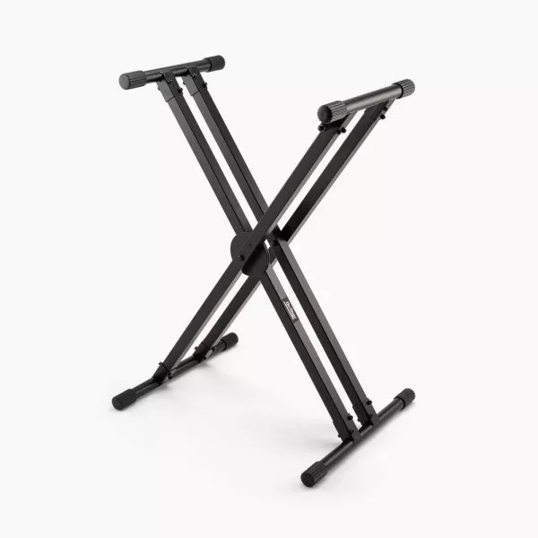 On-Stage - ERGO-LOK Double-X Keyboard Stand with Lok-Tight