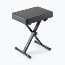 Keyboard Stand and Bench Pack with Keyboard Sustain Pedal