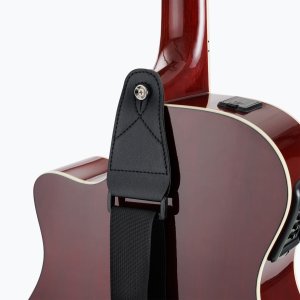 Guitar Strap with Leather Ends