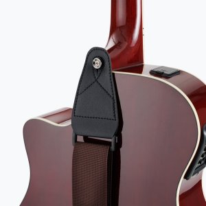 Guitar Strap with Leather Ends