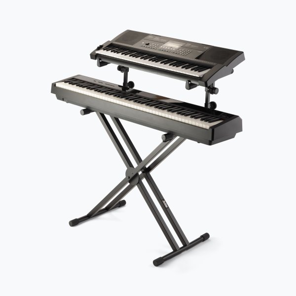 On-Stage - Double-X ERGO-LOK Keyboard Stand with Second Tier - On-Stage
