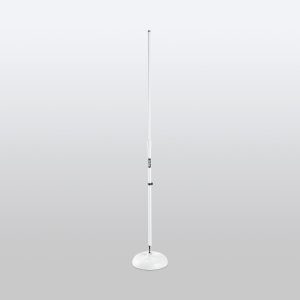 Quarter-Turn Round-Base Mic Stand