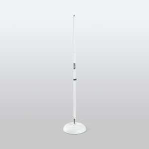 Quarter-Turn Round-Base Mic Stand
