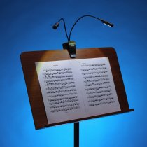 Dual USB-Rechargeable Sheet Music Light