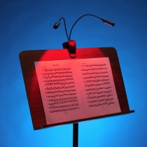 Dual USB-Rechargeable Sheet Music Light