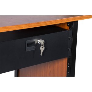 3U Locking Rack Drawer (Shallow)