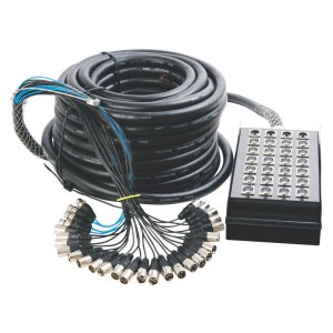 50' 24-Channel/4-Return Stage Snake