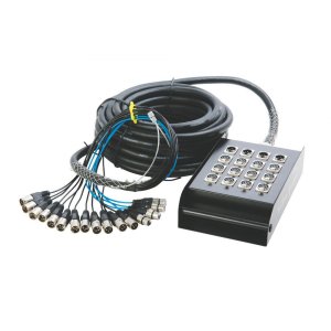 100' 12-Channel/4-Return Stage Snake