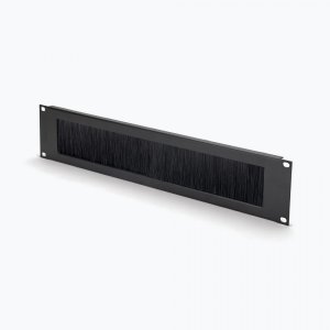 2U Rack Brush Panel