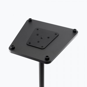 Wood Studio Monitor Stands (Black, Pair)