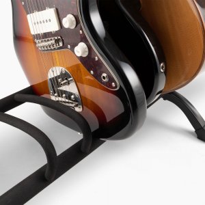 Five-Space Foldable Multi-Guitar Rack