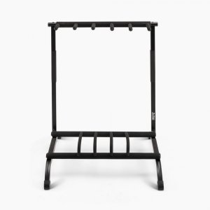 Five-Space Foldable Multi-Guitar Rack